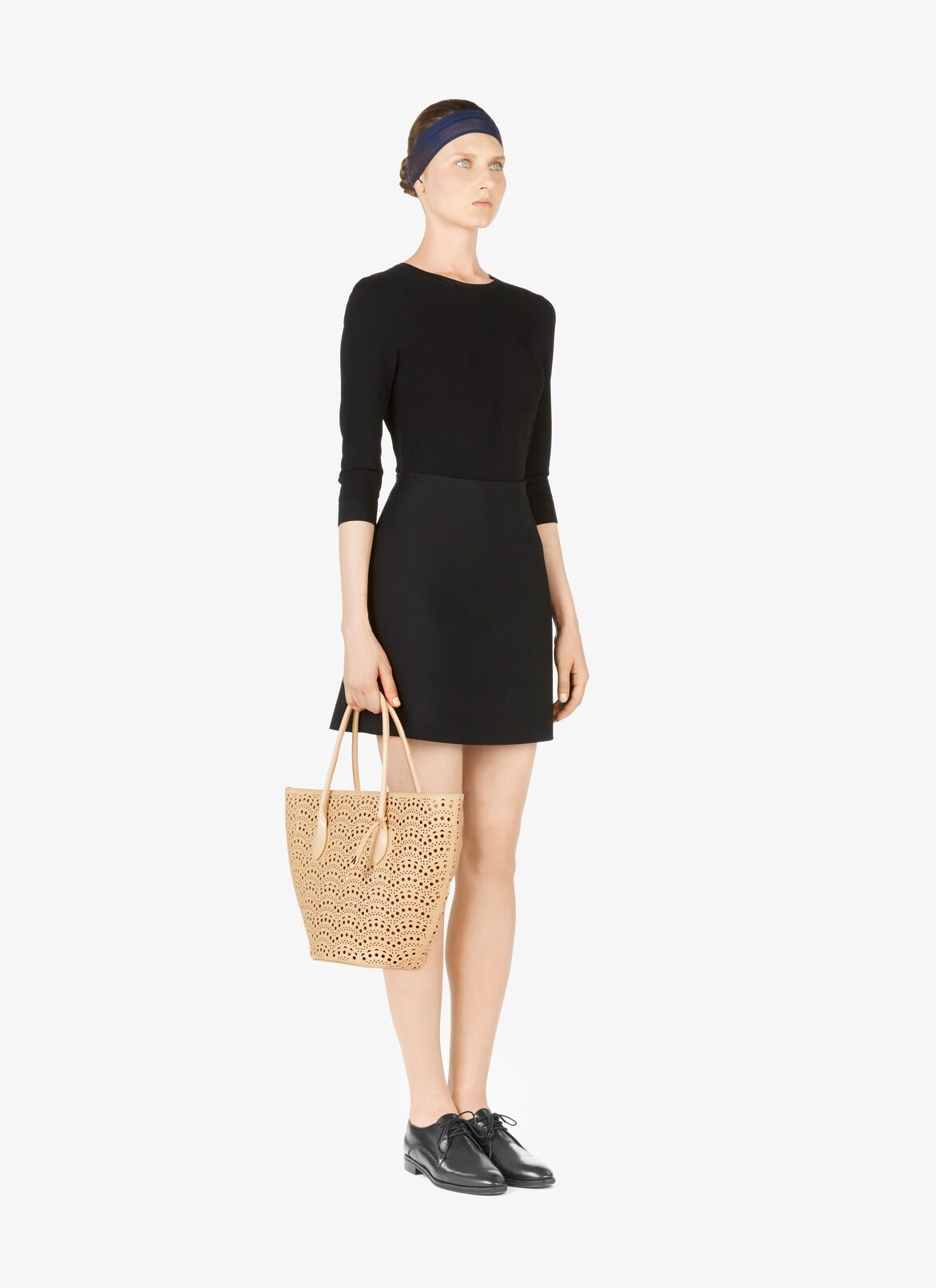 SMALL BAG PAILLE+ELAP MIN VIENN VAG MORDORE ALAÏA SMALL BAG PAILLE+ELAP MIN VIENN VAG MORDORE BRONZO